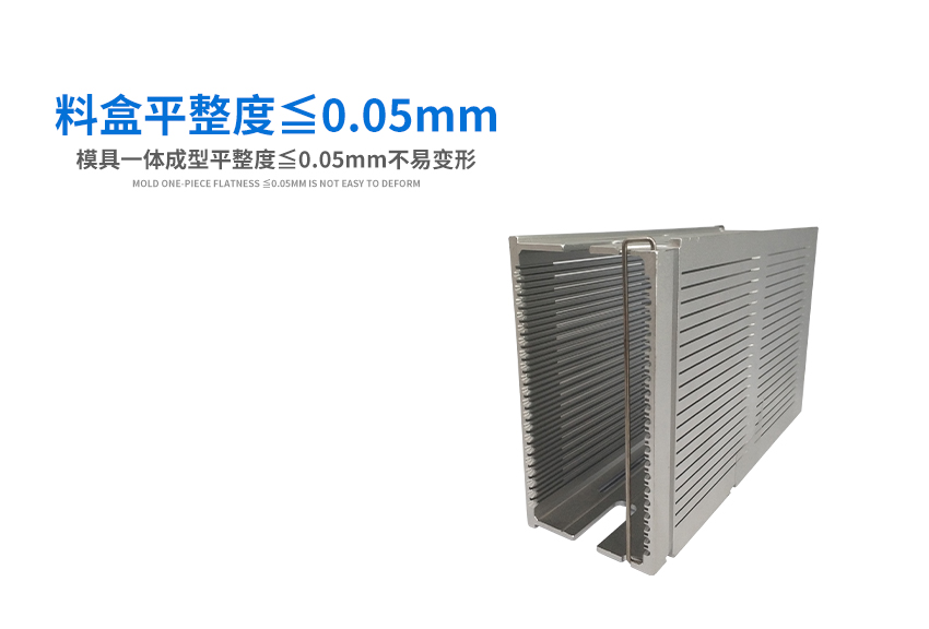 led清洗料盒平整度測量