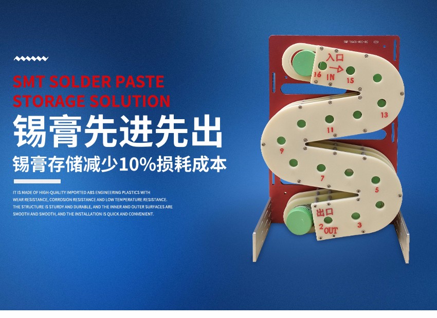 smt錫膏先進(jìn)先出設(shè)備海報圖